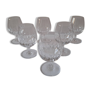 6 verres à cognac bayel