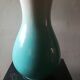 Large vase ceramic signed turquoise blue vallauris Ricard, around 1960.