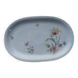 Oval serving dish in Bavarian porcelain