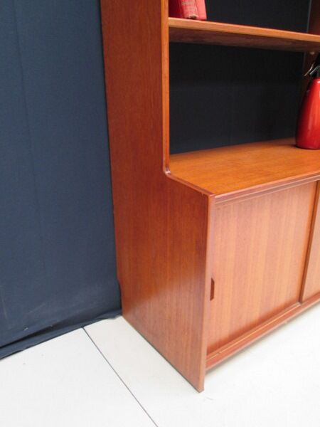 Vintage teak library