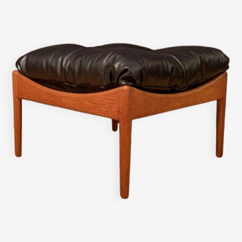 Ottoman, Modus pouf designed by Kristian Vedel, Soren Willadsen Mobelfabrik, Denmark, 1960s