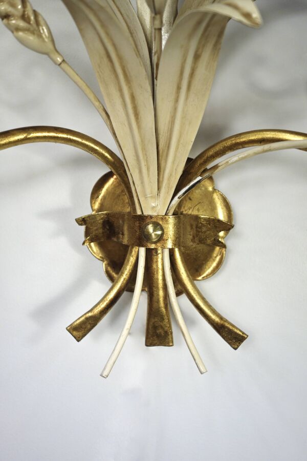 Applique murale épi de blé par Hans Kögl, Allemagne 1970's