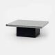 Coffee table with etched metal top by Heinz Lilienthal, 1970s