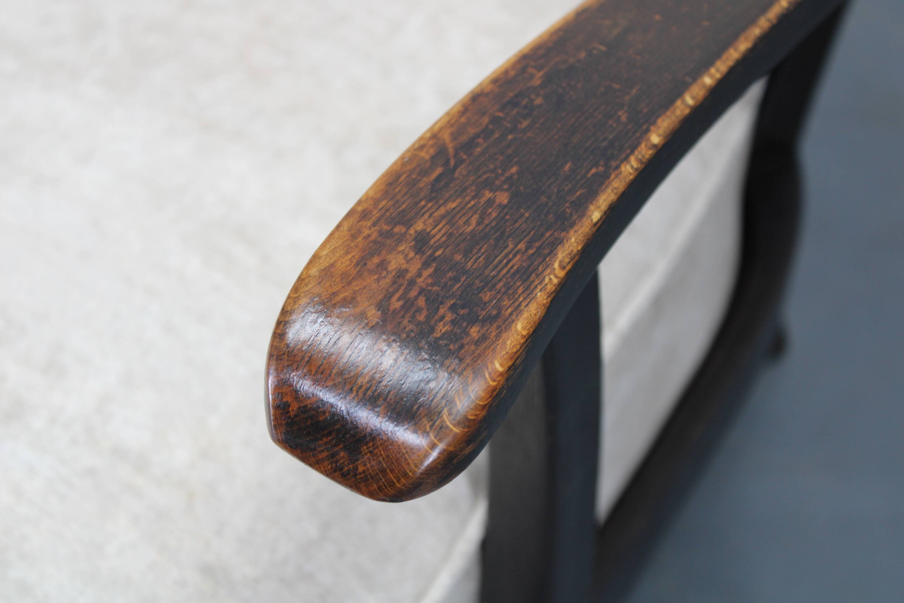 1940s Restored Thonet Armchair , Czechoslovakia