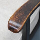 1940s Restored Thonet Armchair , Czechoslovakia