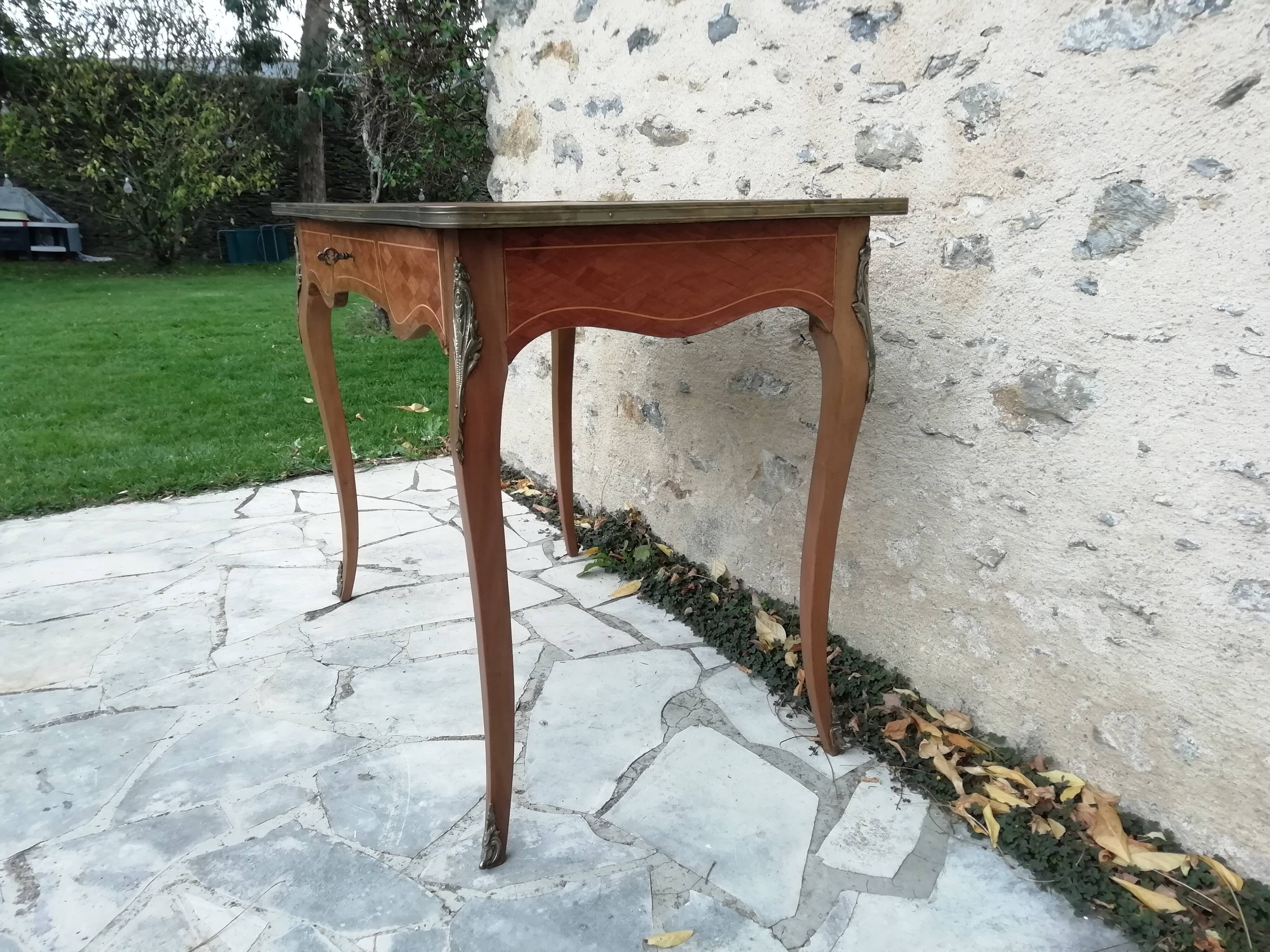 Louis XV style flat desk