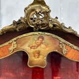 Domed showcase Louis XV style Napoleon III era - Martin varnish - 19th