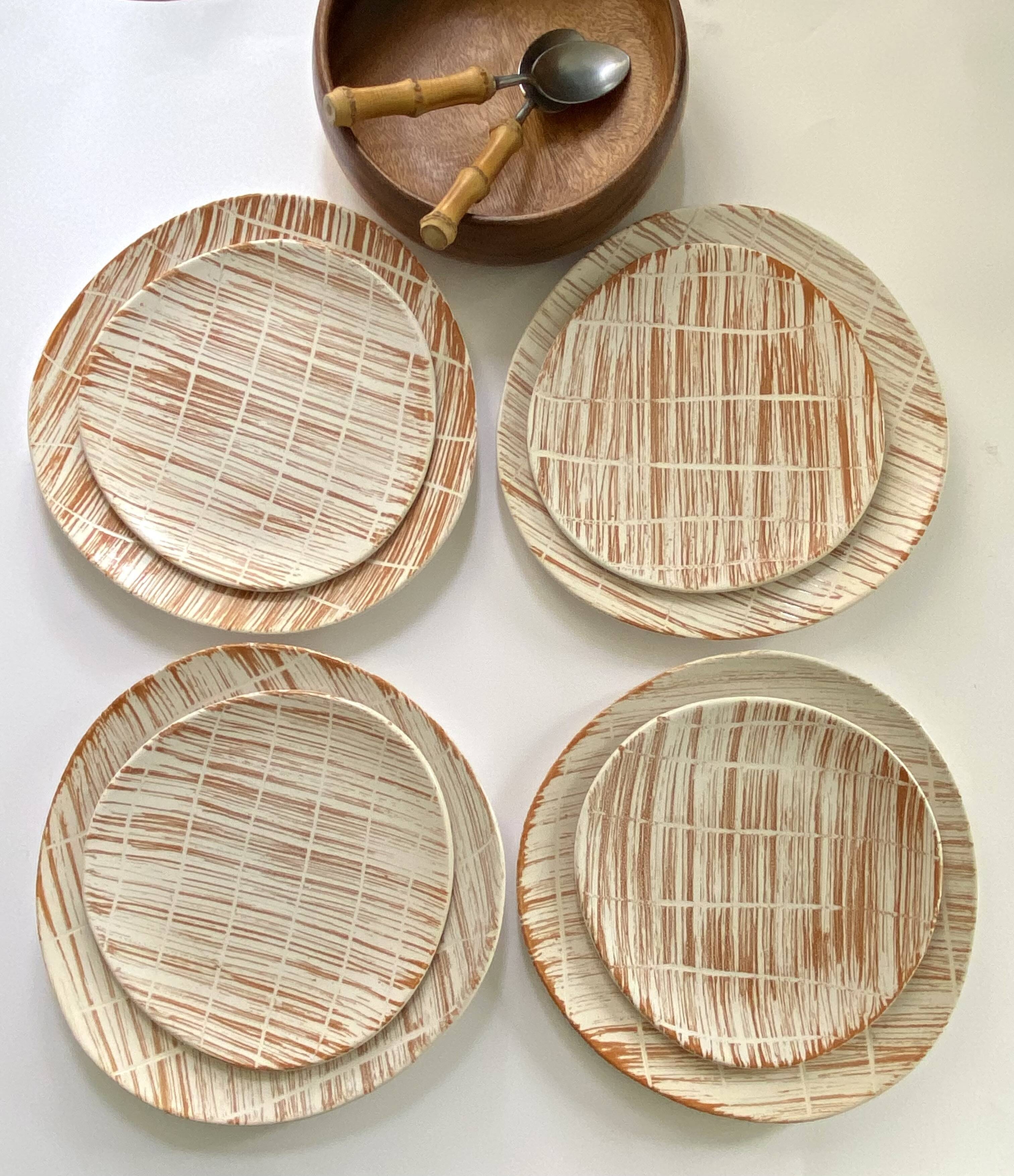 Large relief plates, Niderviller, 1960