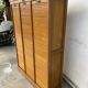 Triple oak curtain binder early xxth curtain Scholz Star Paris