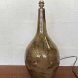 Enamelled stoneware lamp base