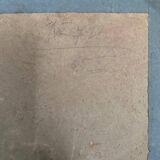 Watercolor paper scene of a bourgeois interior by Eugènes Charles Picou, 19th century