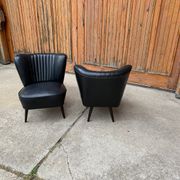 Fauteuils années 1950, ensemble de 2