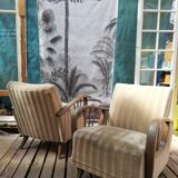 Paire de fauteuils Art Déco