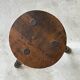 Tabouret tripode en bois