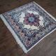 Handmade Persian Nain carpet 103x103cm