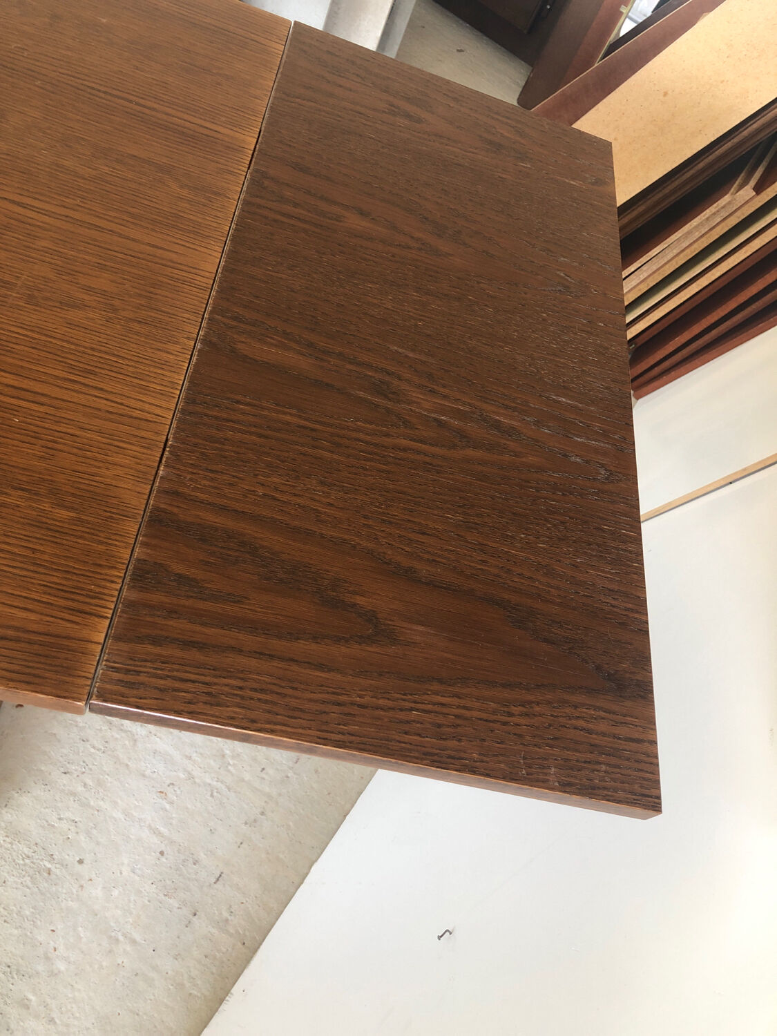 Table bistrot Vintage en bois avec rallonge
