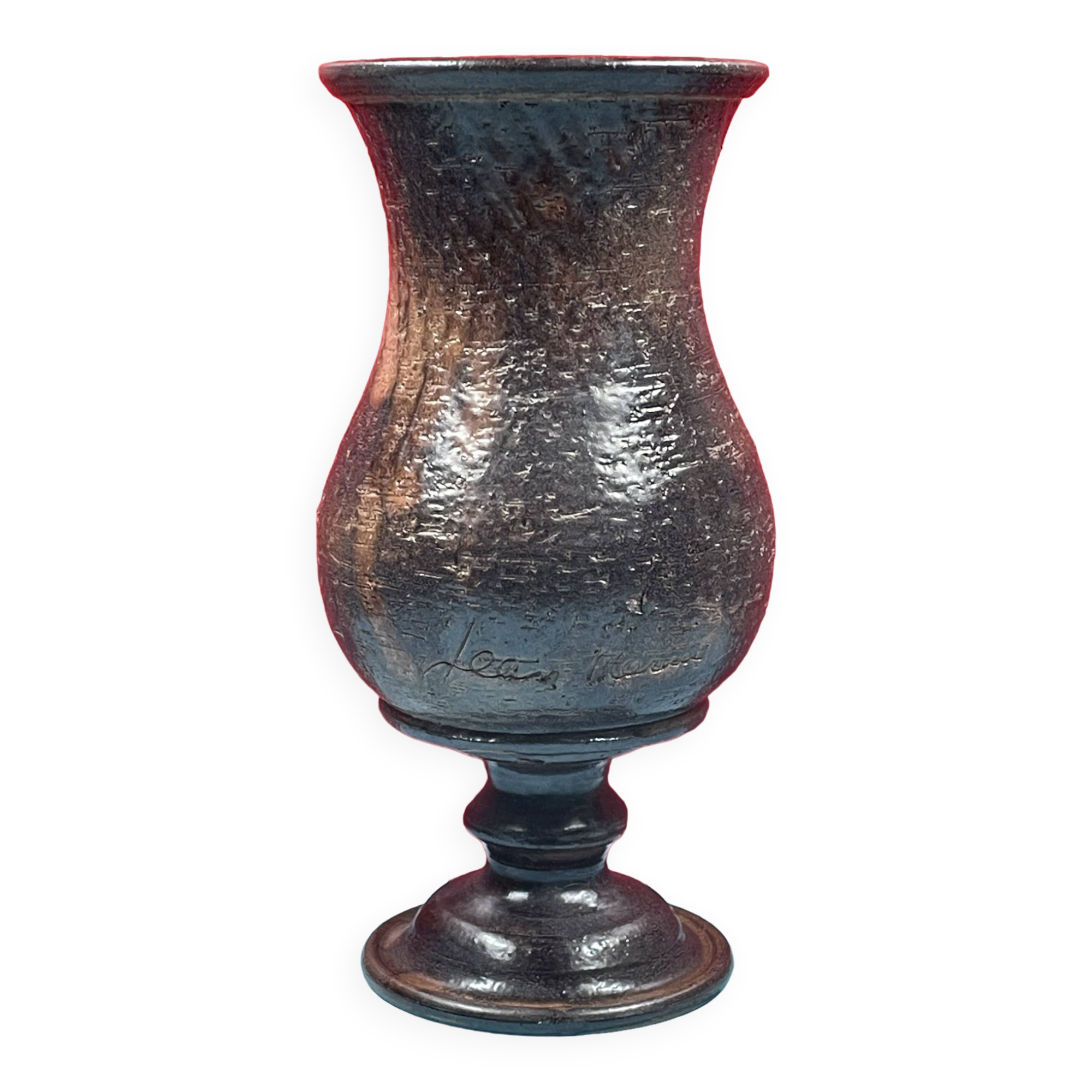 Large Vase signed Jean Marais - 30 cm - Vallauris ceramics, Circa 1960