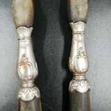 Pair of horned salad cutlery
