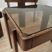 Set of 3 vintage nesting tables / gianfranco frattini for meblo / 1960s / mid-century