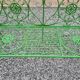 Banc de jardin en fer