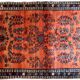 Handmade antique Persian Sarouk rug 106cm x 161cm 1900s -1B694