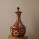 Vintage ceramic lamp base Scandinavian decoration retro floor lamp shades of brown