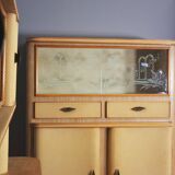 High beech rows, 1950s, set of 2