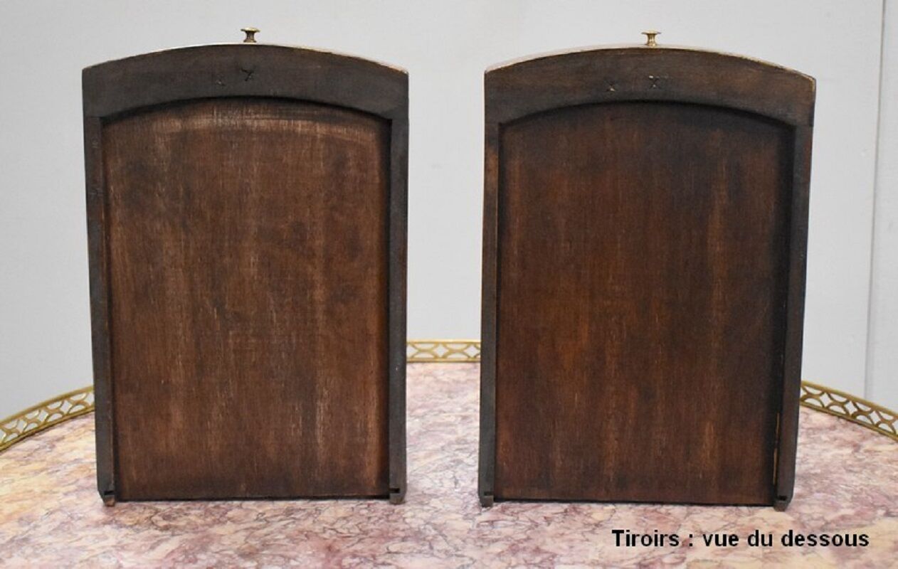 Table Bouillotte in mahogany, Louis XVI style - 20th century