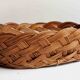 Old rattan basket basket