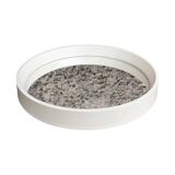 Miroir rond, miroir suspendu, Reflections par Thermotex, Danemark, 1970