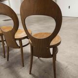 Set of 4 baumann chairs model Seagull 1970