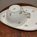 Limoges porcelain cup and tray: a selfish one