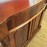 Victorian-era English buffet in mahogany.