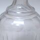 Cut glass carafe