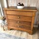 Rustic solid wood chest of drawers