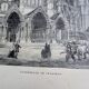 Notre-Dame de Chartres, an original printed in 1895.