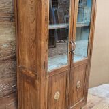 Vitrine Art déco en teck