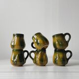 Cups - vintage country style mugs