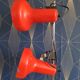 Lamp 2 vintage orange spots