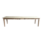 Grande table de ferme 292 cm