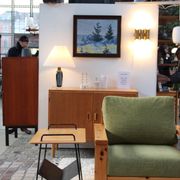 Set of two Italian pine design armchairs from the 1970s