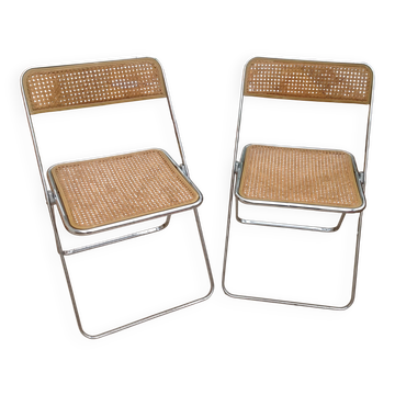 Paire de chaises pliantes made in Italy