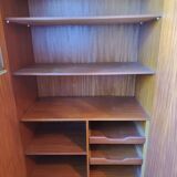 Armoire 4 portes design vintage années 60 | fabricant belge van pelt (signé