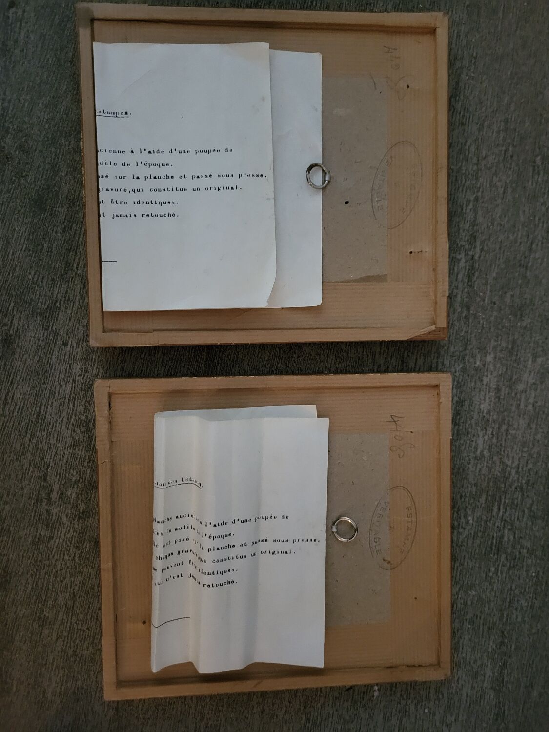 Two 18th century prints