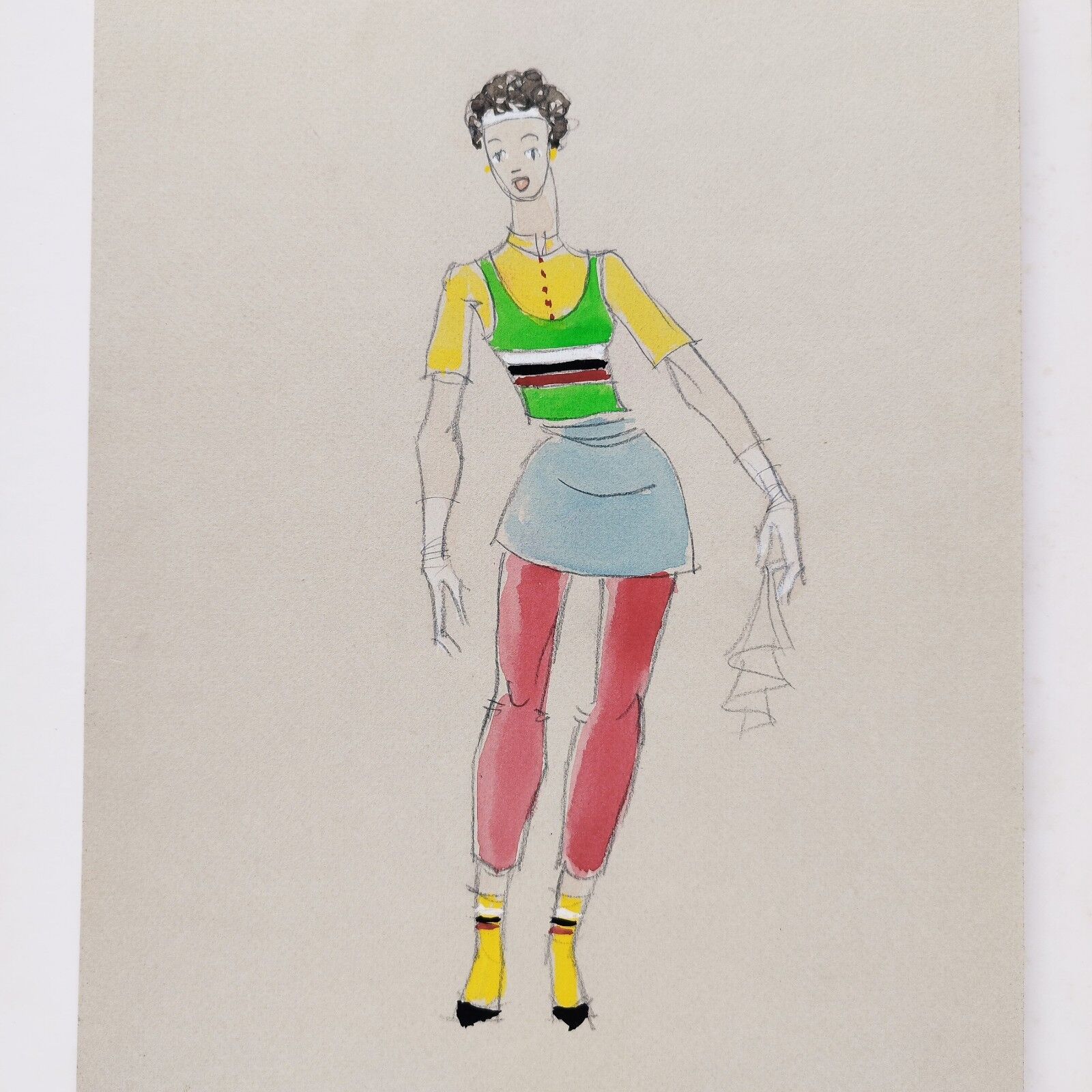 Contemporary theater costume board Anatoline