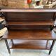 Late nineteenth century oak shop furniture