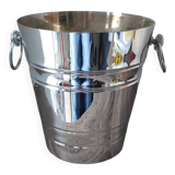 Vintage silver-plated metal champagne bucket
