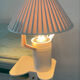 Lampe champignon à pince des années 60-70