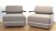 Pair of Pebble armchairs, Bla Station