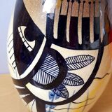 60s ceramic soliflore vase